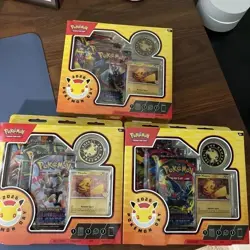 Pokemon Day 2026 30th Anniversary Collection Box - Lot of 3 Free Ship - Image 1