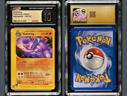 Pokemon Aquapolis Nidoking 24/147 Non-holo CGC 10 Pristine POP 4 - Image 4