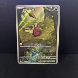 Venipede 132/086 Sv: Black Bolt Holo IR Pokemon - Image 1
