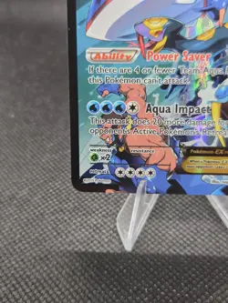 Team Aqua's Kyogre EX 6/34 Pokemon Double Crisis - LP/MP - Image 5