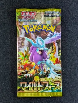 2024 Pokemon WILD FORCE #Sv5k Factory Sealed Booster Pack Japanese - Image 1