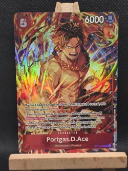 Portgas.D.Ace (Illustration Box Vol.5) ST15-005 One Piece Promotion Cards Foil - Image 1
