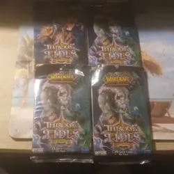 Cryptozoic World of Warcraft TCG Throne of the Tides Aftermath 4x15 Cards - Image 1