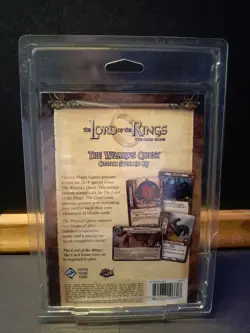 LORD OF THE RINGS LCG Card Game THE WIZARD'S QUEST Scenario (Opened, Used, VG+) - Image 3