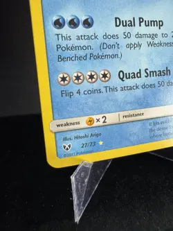 Pokemon Card - Shining Volcanion Shining Legends 27/73 Shiny Holo Rare - NM - Image 5
