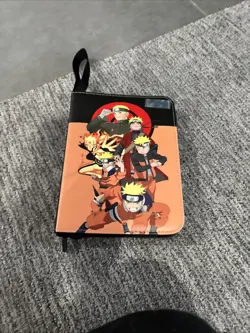 Small Card Binder with Naruto On The Front and Back Brand New - Image 1