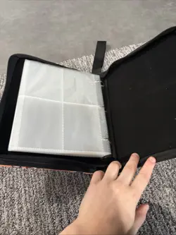 Small Card Binder with Naruto On The Front and Back Brand New - Image 3