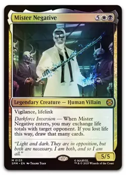 Mister Negative #135 (Foil) (NM) Spider-Man SPM Magic MTG - Image 1