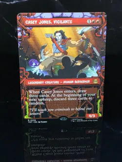 MTG Casey Jones, Vigilante (0235) (Showcase) Non-Foil x1 #0235 - TMNT - Image 1