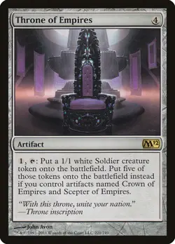Throne of Empires [Magic 2012] Lightly Played - Image 1