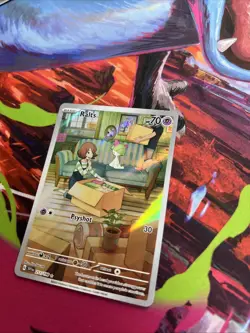 Pokemon TCG Ralts Scarlet & Violet Base Set Holo Illustration Card 211/198 - Image 2