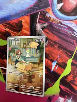 Pokemon TCG Ralts Scarlet & Violet Base Set Holo Illustration Card 211/198 - Image 5