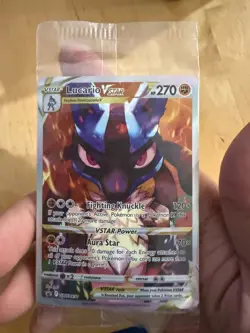 SEALED Lucario VSTAR - SWSH291 Sword & Shield Promo Pokemon Card NM-MINT - Image 1
