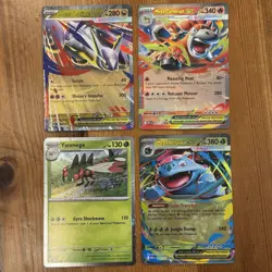 NM Mega Pokemon Lot, Venusaur, Camerupt, Latias, Yanmega, EX, Promo, Evolutions - Image 1