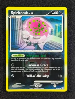 2010 Pokemon SPIRITOMB #32/99 Arceus Pokemon League Crosshatch Holo English - Image 1