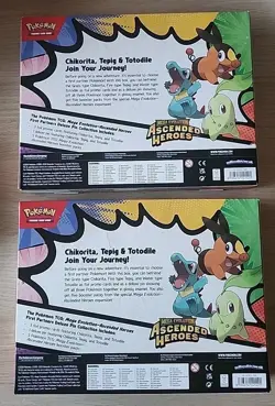 2x Pokemon TCG Ascended Heroes First Partners Deluxe Pin Collection - SEALED LOT - Image 2