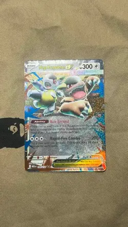 Pokemon Mega Evolution Mega Kangaskhan ex Basic Double Rare HoloFoil #104/132 - Image 1
