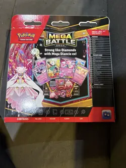 Pokemon Mega Diancie Ex Mega Battle Deck Factory Sealed - Image 3