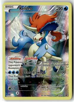 Keldeo ⭐ XY118 Holo Promo XY Black Star Promos 2013 Pokemon LP - Image 1
