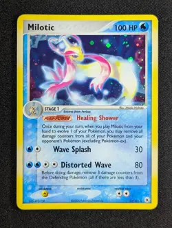 2004 Pokemon MILOTIC #12/101 EX Hidden Legends Holo Rare Water English - Image 1