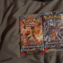 Pokemon Scarlet And Violet Paradox Rift X4 Sealed Packs All Pack Art - Image 2
