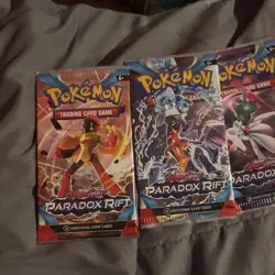 Pokemon Scarlet And Violet Paradox Rift X4 Sealed Packs All Pack Art - Image 3