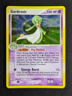 2004 Pokemon GARDEVOIR #7/109 EX Ruby & Sapphire Holo Rare English - Image 1