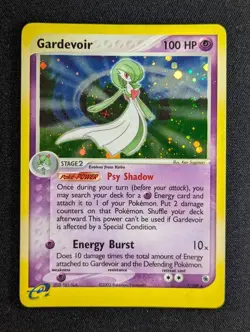 2003 Pokemon GARDEVOIR #7/109 EX Ruby & Sapphire Holo Rare English - Image 1