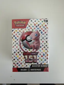 BRAND NEW POKEMON TCG SCARLET & VIOLET 151 BOOSTER BUNDLE - 6 PACKS - Image 1