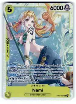 Extra Booster: One Piece Heroines Edition #EB03-053 Nami (053) - Image 1