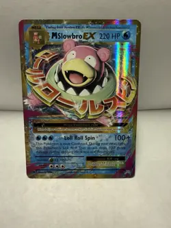 Pokemon TCG M Slowbro EX Mega XY Evolutions Ultra Rare Holo Card 27/108 2016 - Image 1