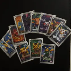 Pokemon Pikachu Hero And Villians Cosplay Base Cards Bundle! All for $25! - Image 5