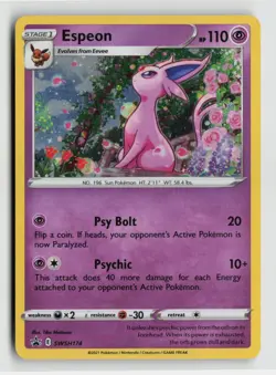 Pokemon - Espeon - SWSH174 SWSH: Sword & Shield Promo Cards - Promo - NM - Image 1