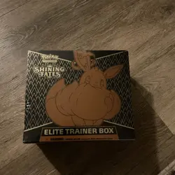 Shining Fates Elite Trainer Box ETB Pokemon TCG Cards - Factory Sealed New - Image 1