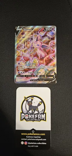 Espeon v Evolving Skies Full Art Pokemon TCG Card 180/203 - Image 1