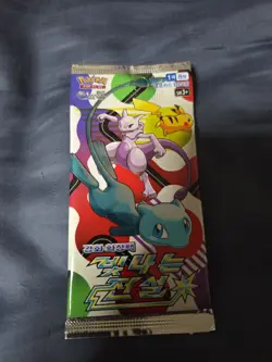 Pokemon Cards Korean Sm3+ Shining Legends Booster Pack Sealed - Image 1