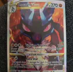 SEALED Lucario VSTAR - SWSH291 Sword & Shield Promo Pokemon Card NM-MINT - Image 3