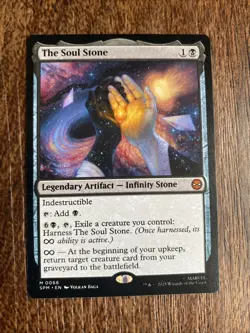 MTG The Soul Stone Spider-Man Regular (0066) Mythic Magic The Gathering NM - Image 1