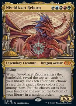 Niv-Mizzet Reborn [Multiverse Legends] Foil Near Mint - Image 1