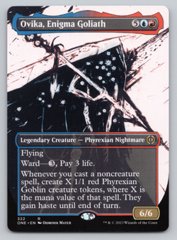 Ovika, Enigma Goliath Showcase - Phyrexia: AWBO - MTG - Image 1