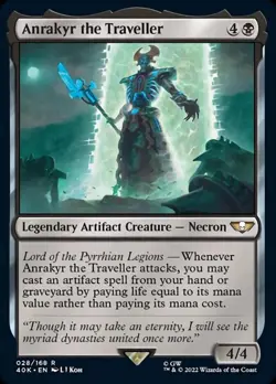 Anrakyr the Traveller (Surge Foil) [Warhammer 40,000] Foil Near Mint - Image 1