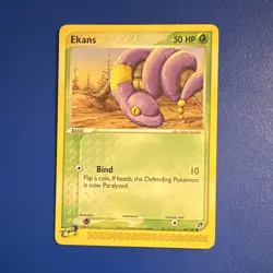 Pokemon Ekans 64/100 EX Sandstorm Common Basic HP50 Regular English Card - Image 1