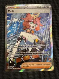 Mela #236/182 - Paradox Rift - Ultra Secret Rare Trainer Pokemon Card - Image 1