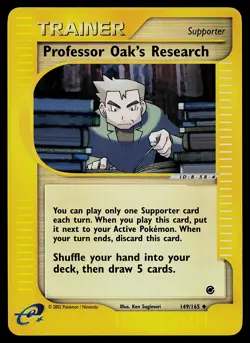 Pokemon Card - Professor Oak's Research Expedition 149/165 Uncommon Reverse Holo - Image 1