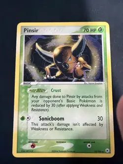 Pinsir 13/101 Holo Rare EX Hidden Legends Pokemon LP - Image 1