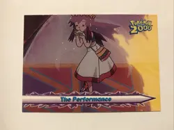 THE PERFORMANCE #25 Non Holo Topps - BLUE LOGO - POKEMON THE MOVIE 2000 - NM - Image 1