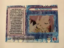 THE PERFORMANCE #25 Non Holo Topps - BLUE LOGO - POKEMON THE MOVIE 2000 - NM - Image 2