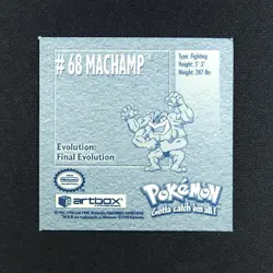 Machamp 68 - Artbox Series - Pokemon Sticker - Image 2