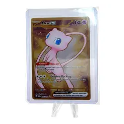 Pokemon TCG Gold Metal Promo Mew EX 205/165 Scarlet & Violet-151 - Image 1