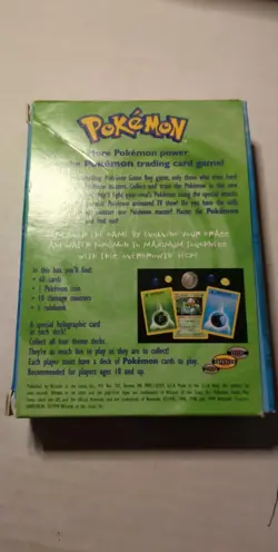 Vintage Wizards of the Coast 1999 Pokemon Overgrowth Theme Deck - Image 2